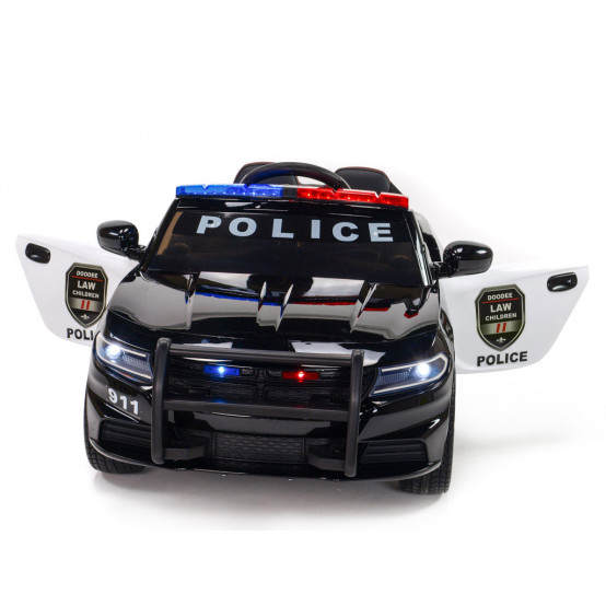 Policie USA 911 s majákem, sirénou, funkčním megafonem a vlastními klíčky, černé